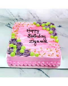 ബ്ലാക്ക് ഫോറസ്റ്റ് ഡ്രസ്സ് തീം കേക്ക് 3 kg