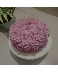 റോസ് സെറ്റിങ് കേക്ക് 1 kg