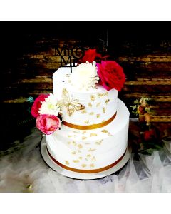 വൈറ്റ്ഫോറസ്റ്റ് വെഡ്ഡിംഗ് കേക്ക് 2 kg